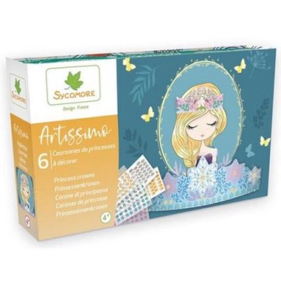 AU SYCOMORE Kit cr&eacute;atif  Artissimo Couronnes et Princesses