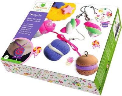 SYCOMORE Kit cr&eacute;atif Au  Lovely Box Bijoux Sucreries