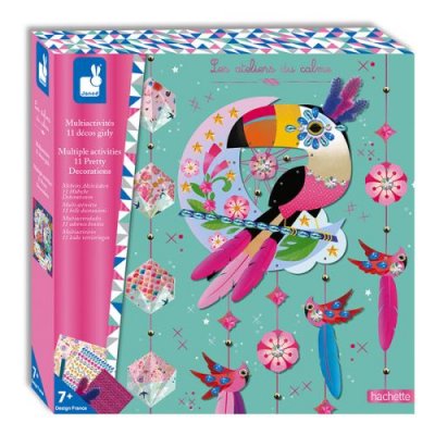 JANOD Kit cr&eacute;atif coffret multi activit&eacute;s 11 d&eacute;cos girly J07888