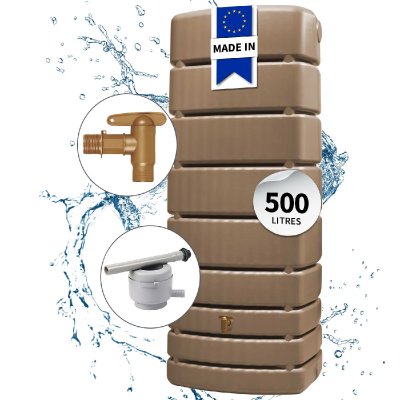 GARANTIA Kit cuve murale slim 500 l taupe graf - 995169 - 995169