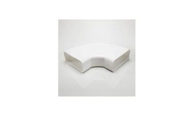 ELICA Kit d'&eacute;vacuation KIT0121004 Raccord Hotizontal courbe 90&deg;