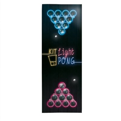 UNKNOWN Kit De Beer Pong Lumineux Taille Unique