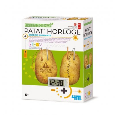 SYLVANIAN Kit de fabrication green science : horloge pomme de terre