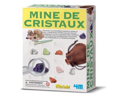 4M Kit de fouille : La mine de cristal  - Kidz Labs 