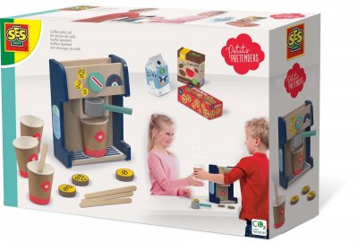  Kit de jeu de caf&eacute; SES CREATIVE Petits pretenders - D&egrave;s 3 ans