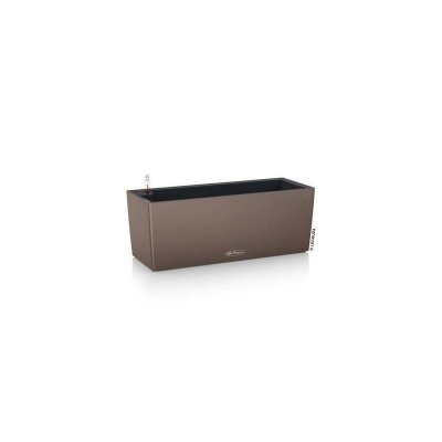 LECHUZA Kit de plantation en pot -  - BALCONERA 50 - Polypropyl&egrave;ne - Marron - Int&eacute;rieur & ext&eacute;rieur 