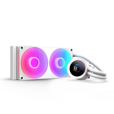 NZXT Kit de refroidissement liquide  rl-kr240-w2 blanc