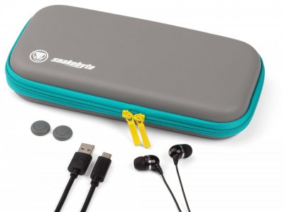 SNAKEBYTE Kit de voyage  pour Nintendo Switch Lite gris
