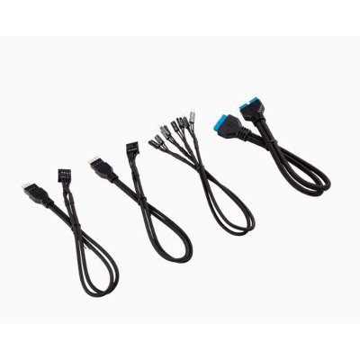 Kit det#39;extension gain&eacute; pour panneau avant (30 cm) - Noir - Corsair