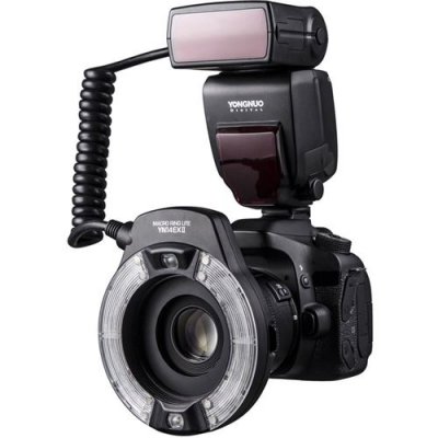 YONGNUO Kit Flash Annulaire Macro TTL  YN-14EX II pour Canon
