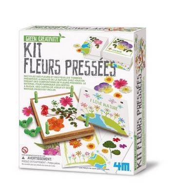 4M Kit Fleurs pressees Kit decouverte