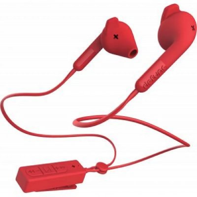 DEFUNC Kit pi&eacute;ton Bluetooth Hybrid - Rouge - Neuf