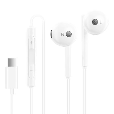 Kit pi&eacute;ton huawei CM33 blanc earphone type C