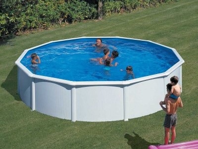 Kit piscine hors-sol acier fidji ronde &Oslash;550x120 cm
