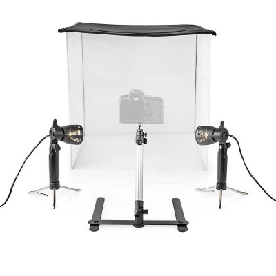 NEDIS Kit pour studio photo  SKT012WT Bleu / Blanc / Rouge / Noir