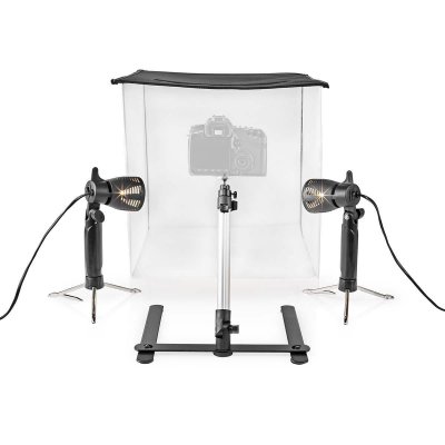 NEDIS Kit pour studio photo SKT010WT Bleu / Blanc / Rouge / Noir