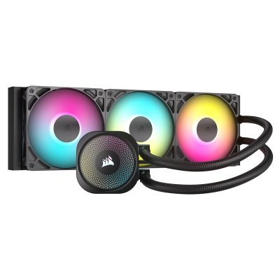 CORSAIR Kit watercooling aio nautilus rgb - 360mm (noir) CW-9060093-WW
