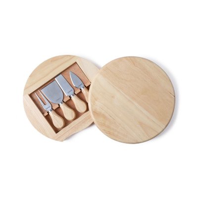 LIVOO KITCHEN ARTIST MEN28 Plateau &agrave; fromage pivotant + ustensiles