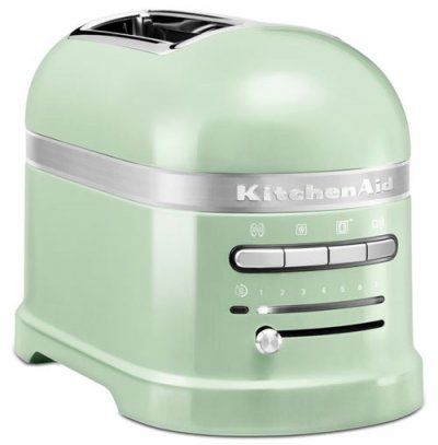 KITCHENAID  Artisan 5KMT2204EPT - Grille-pain - 2 tranche - 2 Emplacements - macaron &agrave; la pistache