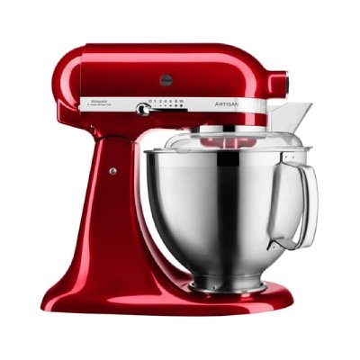 KITCHENAID  Artisan Premium 5KSM185PSECA - Robot p&acirc;tissier - 300 Watt - rouge pomme d'amour 