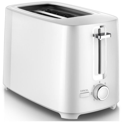 KITCHEN CHEF Kitchenchef - grille pain 700W 2 tranches blanc KSTOASTBLANC2T
