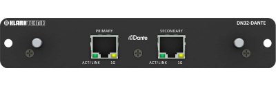 KLARK TEKNIK  DN32-Dante carte d'extension