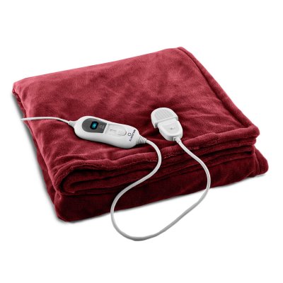 KLARSTEIN  Dr. Watson XL Couverture chauffante120W 180x130cm bordeaux