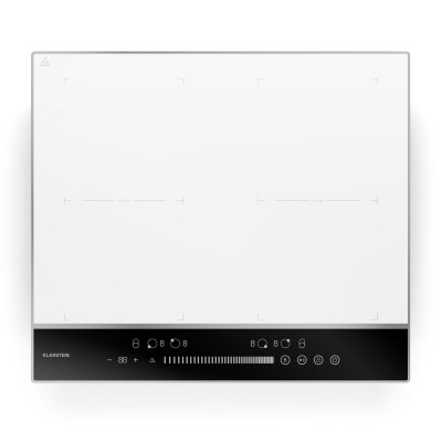 KLARSTEIN  dualtone flex plaque de cuisson &agrave; induction flexible led contr&ocirc;le du curseur 7200 w blanc 