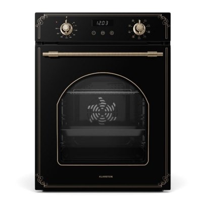 KLARSTEIN  elizabeth slim four multifonction encastrable 45 cm 49 l nettoyage facile noir 