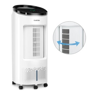 KLARSTEIN  - Rafra&icirc;chisseur d'air Rafraichisseur d'Air Mobile 4 en 1 330m&sup3;/h 65W Blanc - Blanc