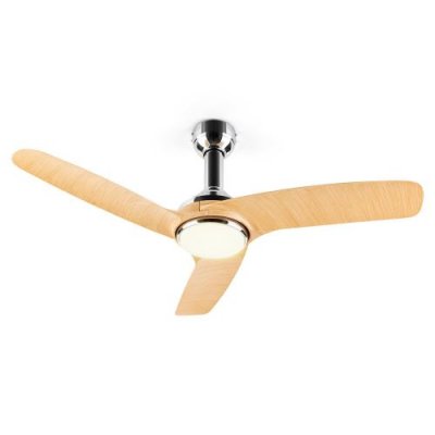 KLARSTEIN  - Silent Service Ventilateur de plafond &oslash;: 128 cm, puissance: 25 watts aspect bois