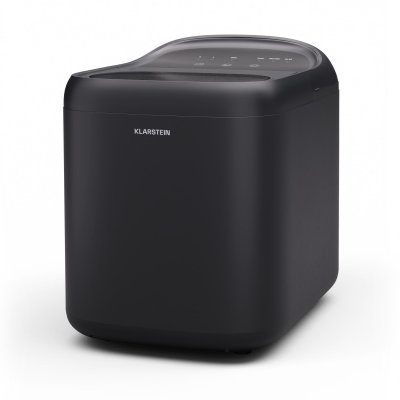  Klarstein sparkice machine &agrave; glacons 2 modes 15l d'eau froide nettoyage auto 15kg24h noir