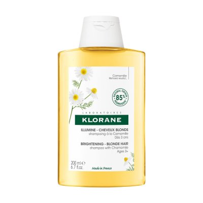 KLORANE - Le shampoing &agrave; la camomille nettoie et illumine 200 ml
