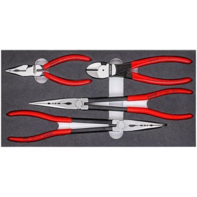 KNIPEX  00 20 01 V16, Pliers set, Rouge, 335 mm, 3,3 cm, 165 mm, 850 g