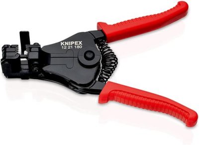 KNIPEX  12 21 180 - Pince&agrave; d&eacute;nuder avec couteaux de forme
