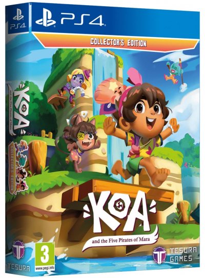 Koa and the Five Pirates of Mara Collector's Edition PS4 - Neuf