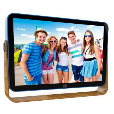 KODAK  cadre photo num&eacute;rique 10 pouces wifi bleu