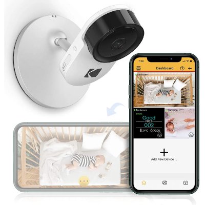 KODAK  cherish c120 smart baby camera - blanc - unica