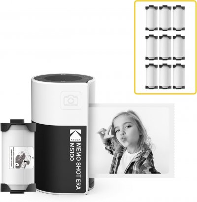 KODAK  memo shot camera MS100W CRG MS109 white pm00-s155a0