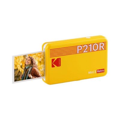  Kodak Mini 2 Retro P210r Portable Photo Printer Jaune