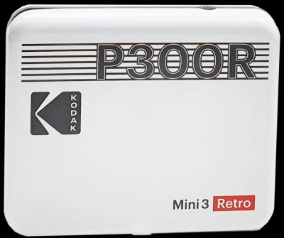 KODAK  Mini 3 Retro 4PASS Imprimante Photo Portable (7,6x7,6cm) - Blanc
