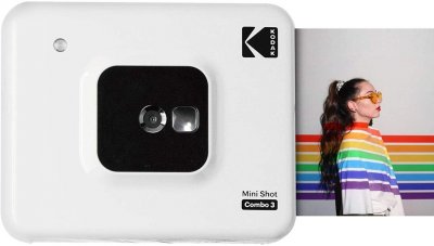 KODAK  Mini Shot Combo 3 weiss 76,2 x 76,2 mm CMOS Blanc - Neuf