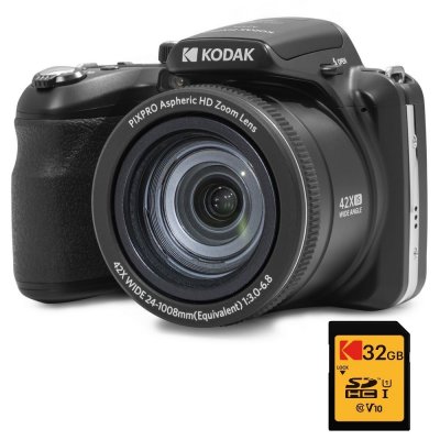 KODAK  Pack Num&eacute;rique Bridge Pixpro Astro Zoom AZ425 + Carte SDHC  Ultra Hig