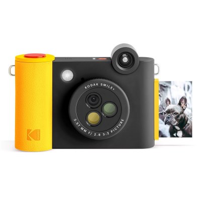 KODAK  Smile+ 50,8 x 76,2 mm Noir, Jaune
