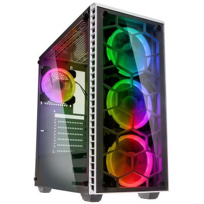 KOLINK  Observatory RGB Blanc - Avec fen&ecirc;tre