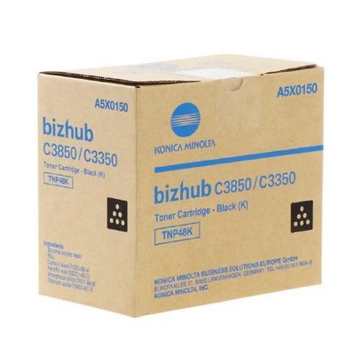 Konica Minolta TNP48K Toner Noir A5X0150 (TNP48K)