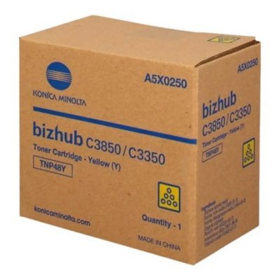KONICA MINOLTA  TNP49Y Toner Jaune A95W250 (TNP49Y)