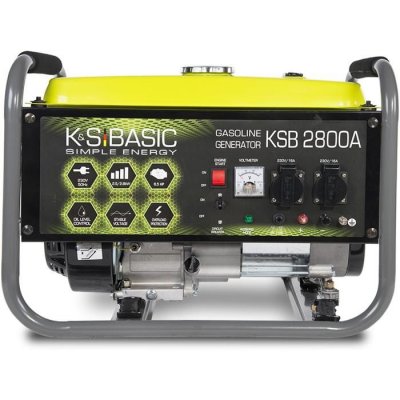 KA NNER & SA HNEN Konner & Sohnen 2800W Groupe &eacute;lectrog&egrave;ne essence KSB 2800A