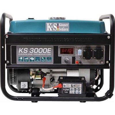 KA NNER & SA HNEN K&ouml;nner & S&ouml;hnen Groupe &eacute;lectrog&egrave;ne 3000W Essence 230V KS3000E