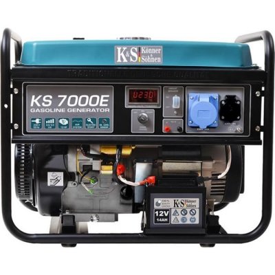KA NNER & SA HNEN Konner & Sohnen Groupe &eacute;lectrog&egrave;ne essence d&eacute;ma &eacute;lec 5500W KS 7000E